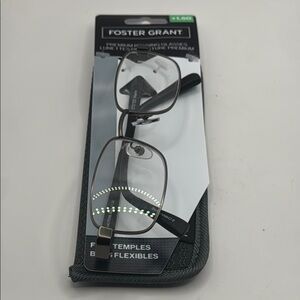 Foster Grant Gray Reading Glasses